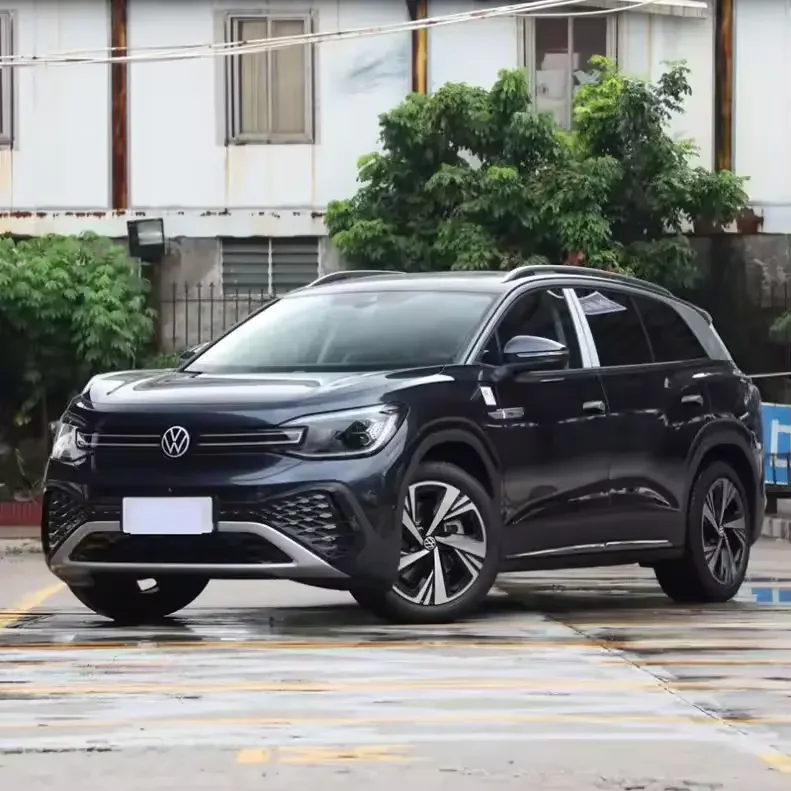 Заводская дальность китайский электрический автомобиль VW дешевая цена 2023 внедорожник новые энергетические автомобили на 7 мест ID6 Crozz для продажи