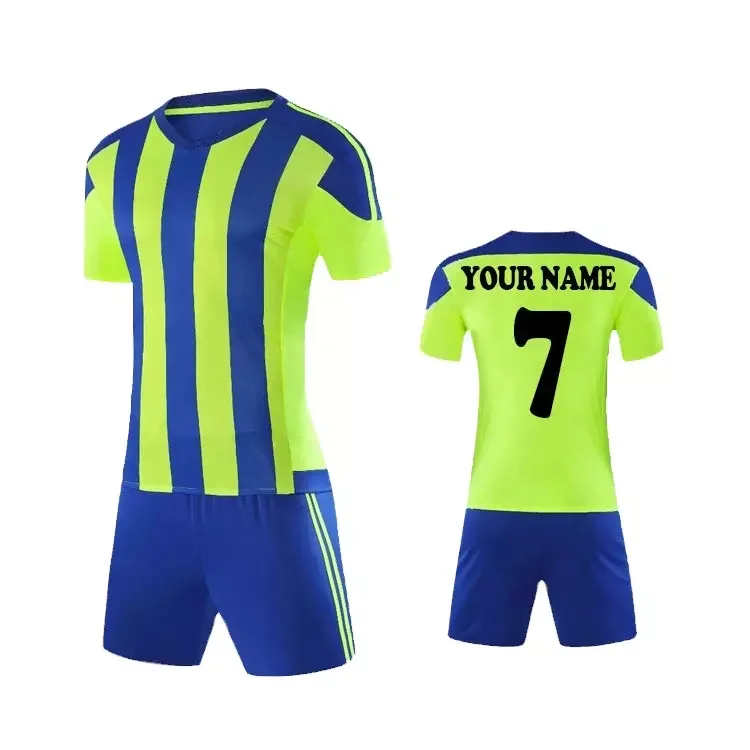 New Sublimated Soccer Team Uniform Football Jersey Shirt Design Sublimation Reversible Custom Soccer Uniform
