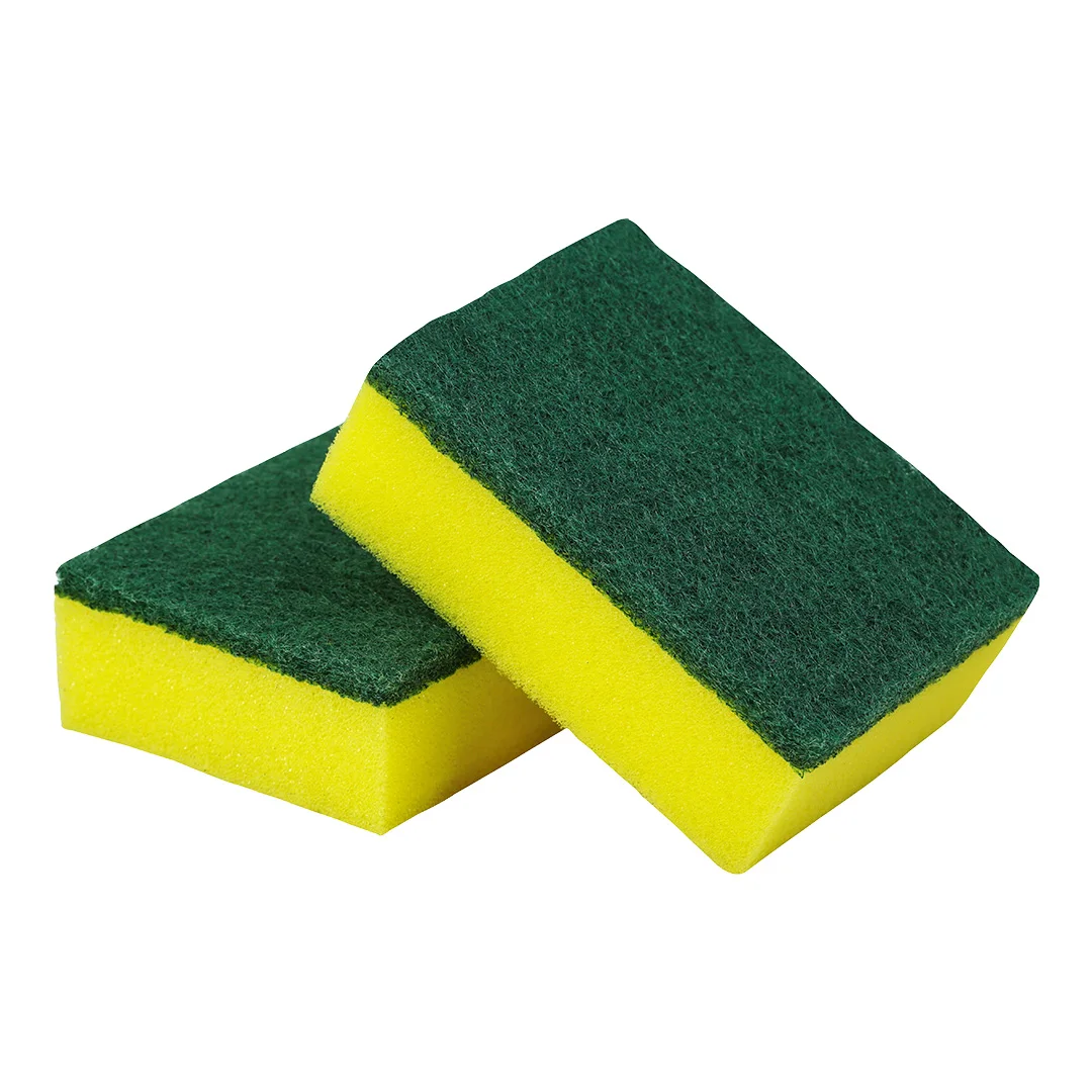Top Sponge Dish Scrubber Super Absorbent Dish Scrubber Tough Grease Removal Perfect for Daily Kitchen Use and Bulk Purchase