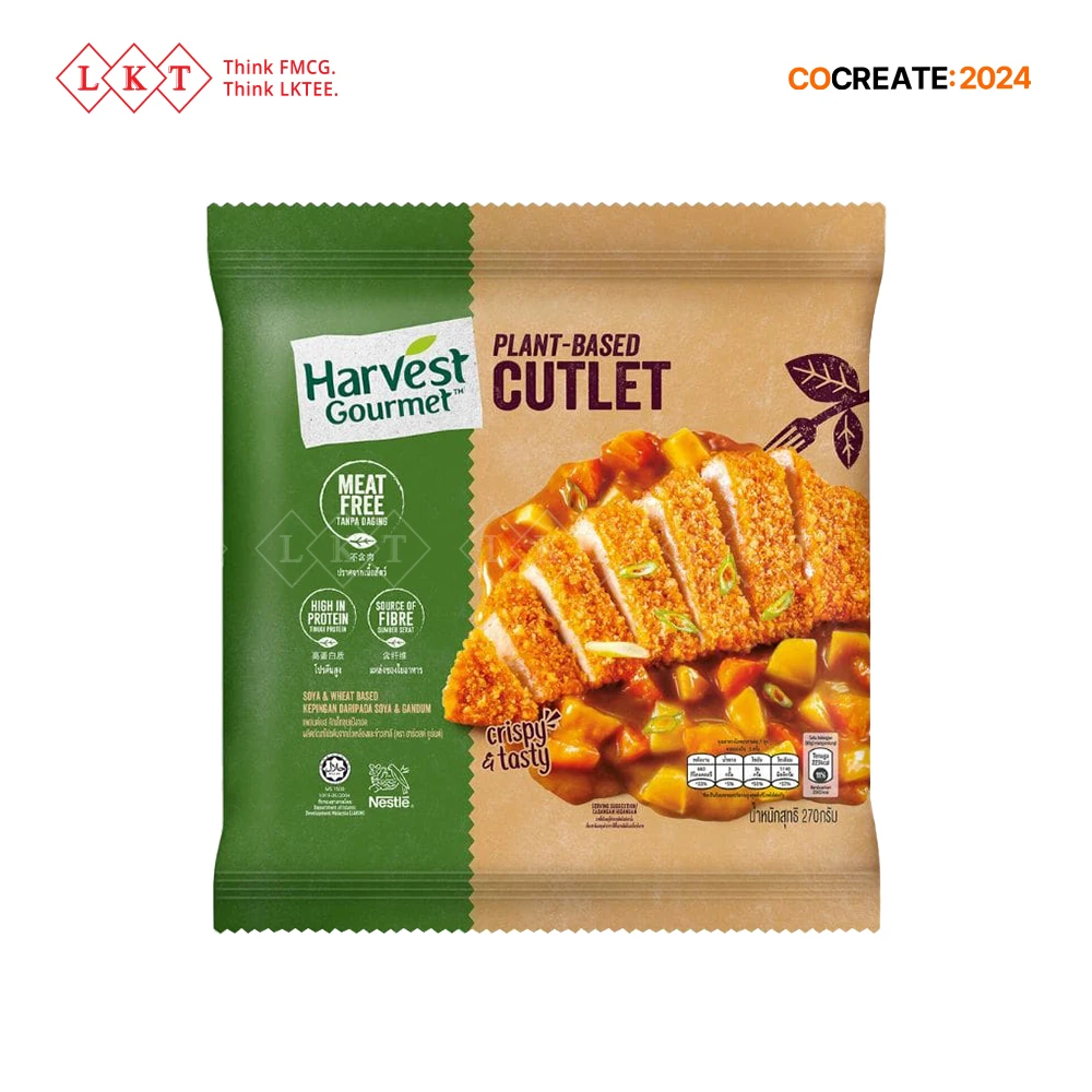 Harvest Gourmet Sensational Burger 282G Plant Based Instant Fried Food Products Malaysia Direct Factory Wholesale Export