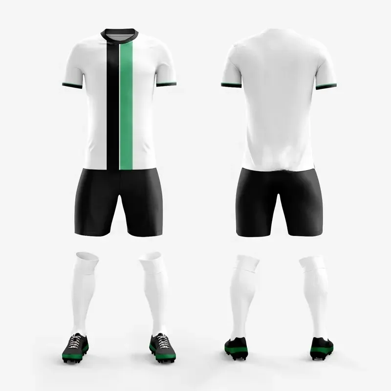 Customized Logo Quick Dry Soccer Uniform Set Football Sports Wears High Quality Soccer Uniforms