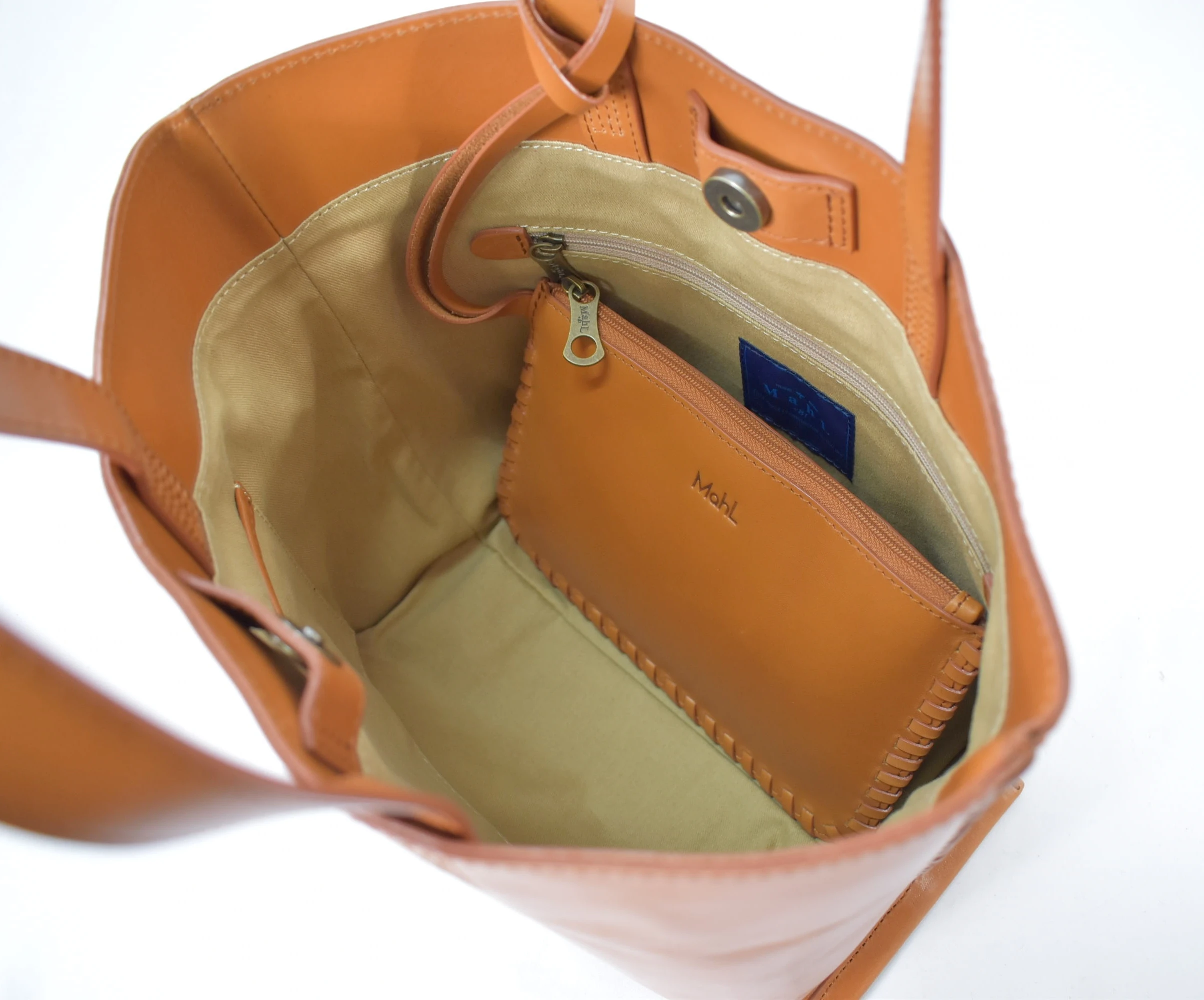 Convenient Large Wholesale Logo Mini Leather Tote Bag for Women