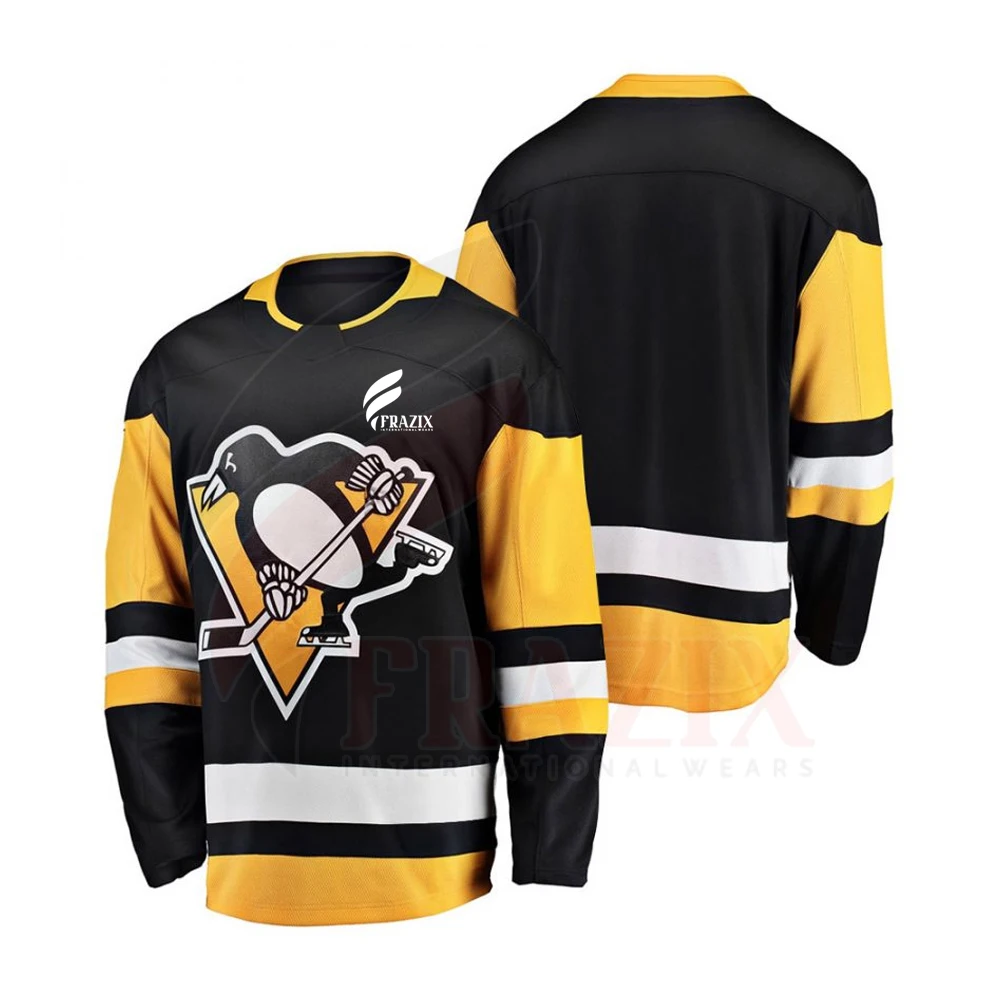 Wholesale Blank Custom Reversible Sublimation Ice Hockey Jerseys Team Practice Hockey Jersey Tackle Twill Plain Hockey Jersey