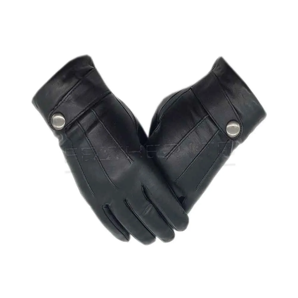 Women Fashion Leather Gloves Real Leather Soft Driving Winter Season Gloves / Genuine Leather For Sale