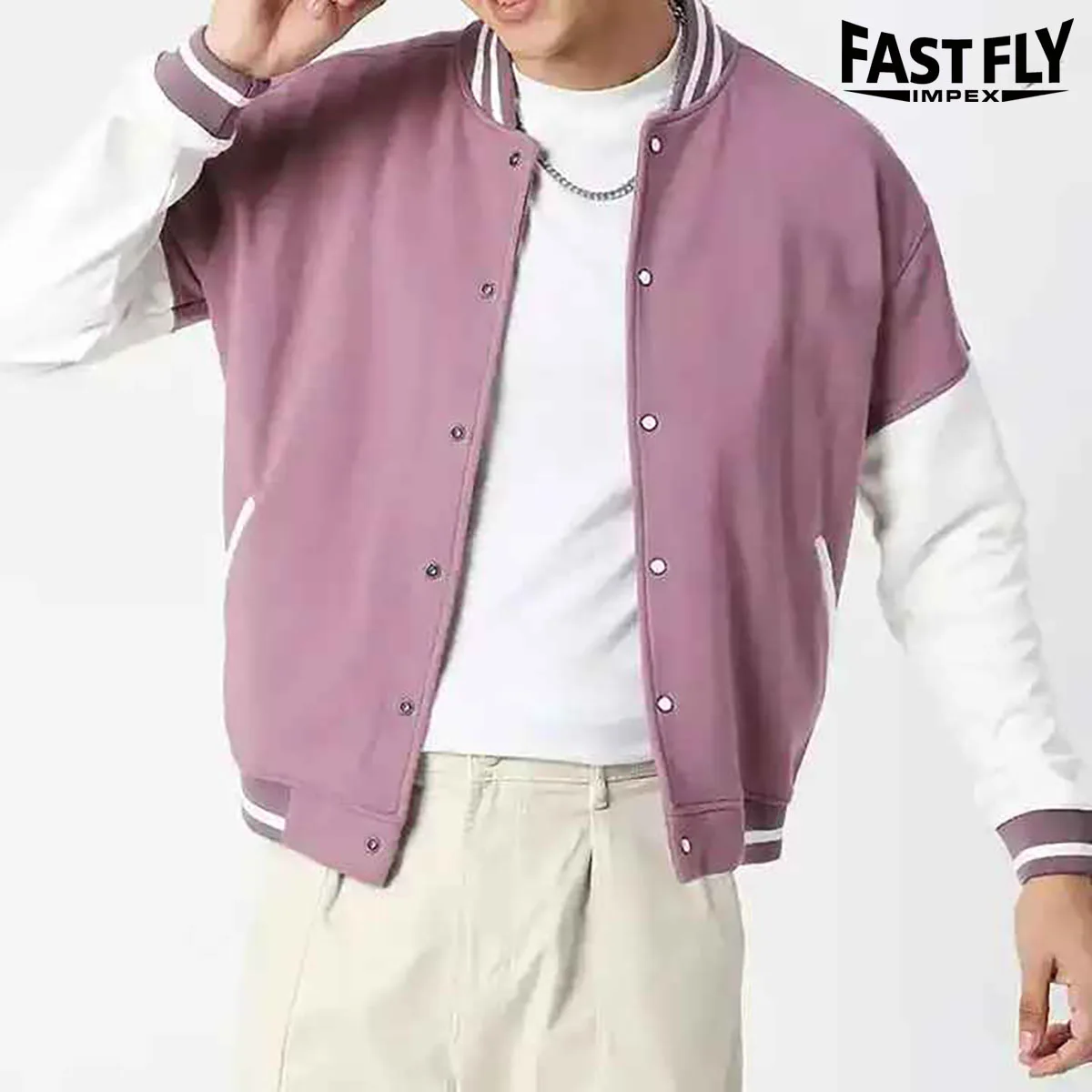 New design wholesale Men Varsity Jacket Customized Logo Design Unisex Sportswear Fitness Baseball Mens Versity Jackets for men