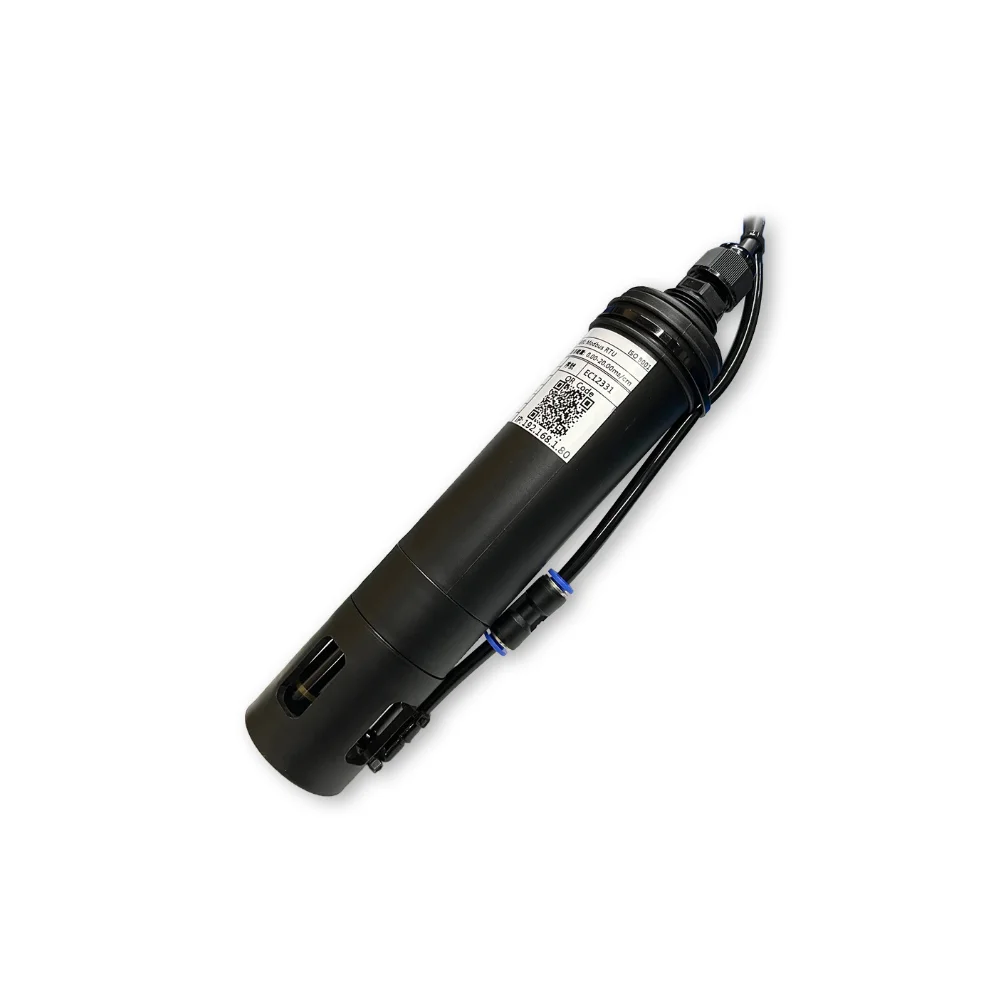 industrial online rs485 water EC sensor auto clean easy calibration