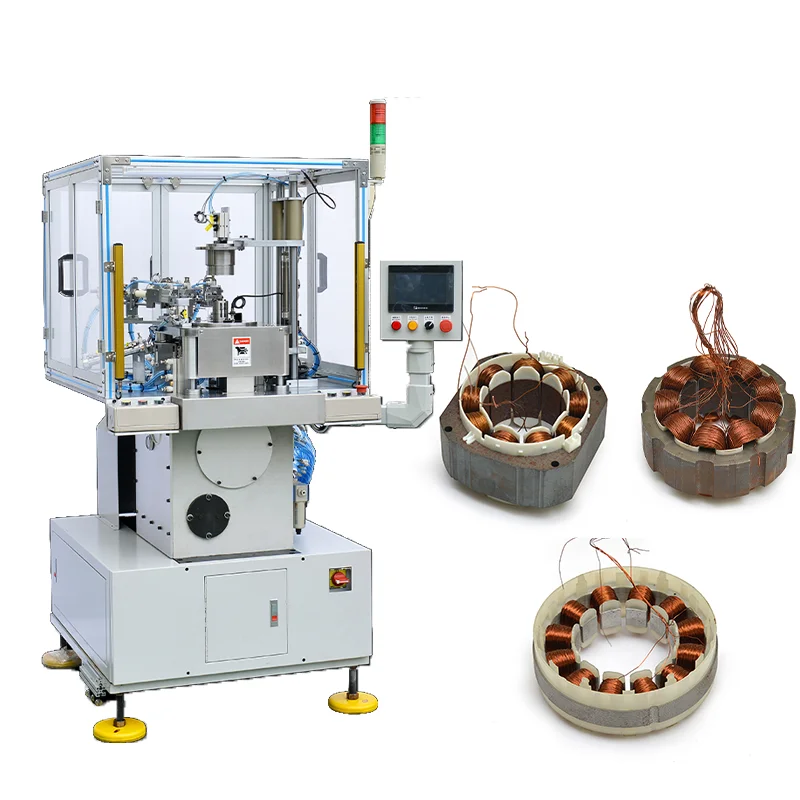SMG Top Sales Automatic Coil Winding Machine Bldc Stator Cooler Motor Winding Machine Toroidal Armature Winding Machine