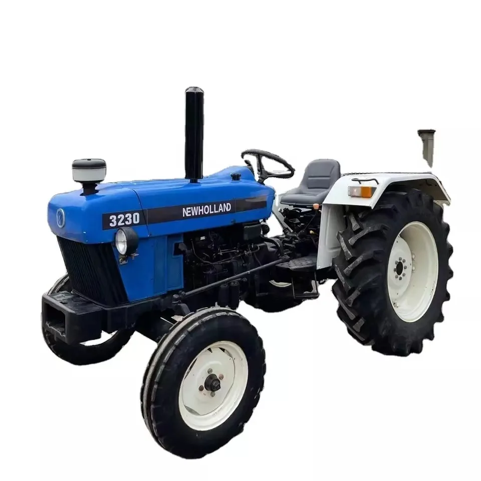 Fairly used  agricultural farm tractors new holland 3230 30hp 4x4wd with small mini compact equipment loader for sale