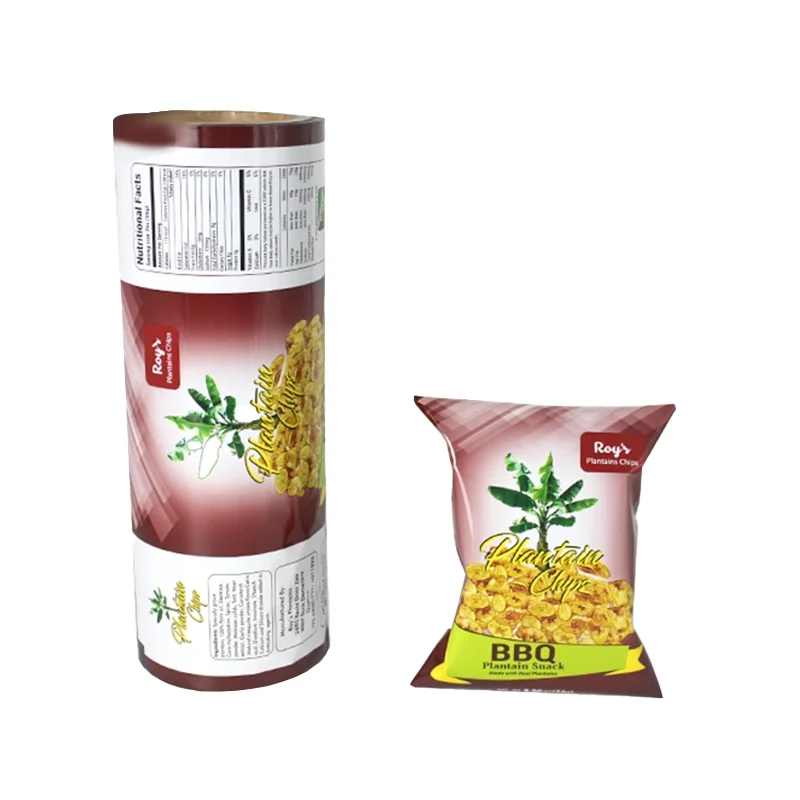 Printed Laminating Film Roll Food Grade Flexible Packaging Bopp CPP PE Customized Moisture Proof Plastic Film