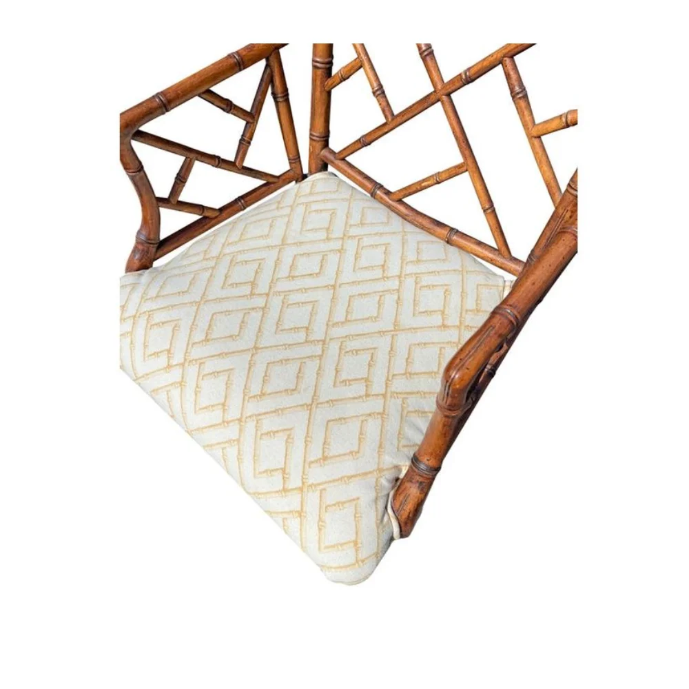 Best selling wholesale vintage design rattan wicker bamboo arm chairs for living room furniture made in Viet Nam