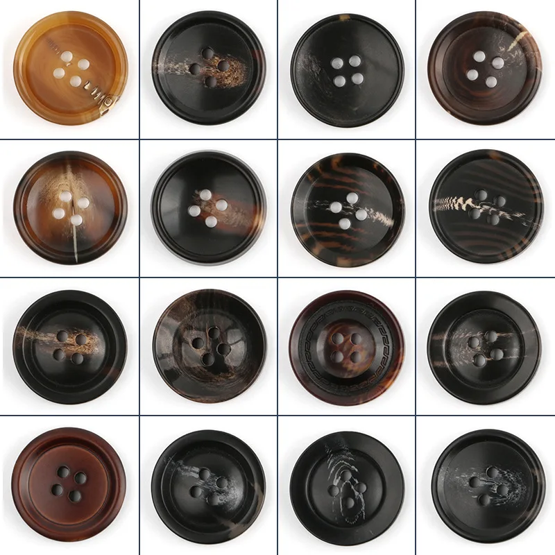Colorful Buttons 2-4-holes Button Round Never Crack Flatback Standard Plating Mesh High Superior Quality Advanced