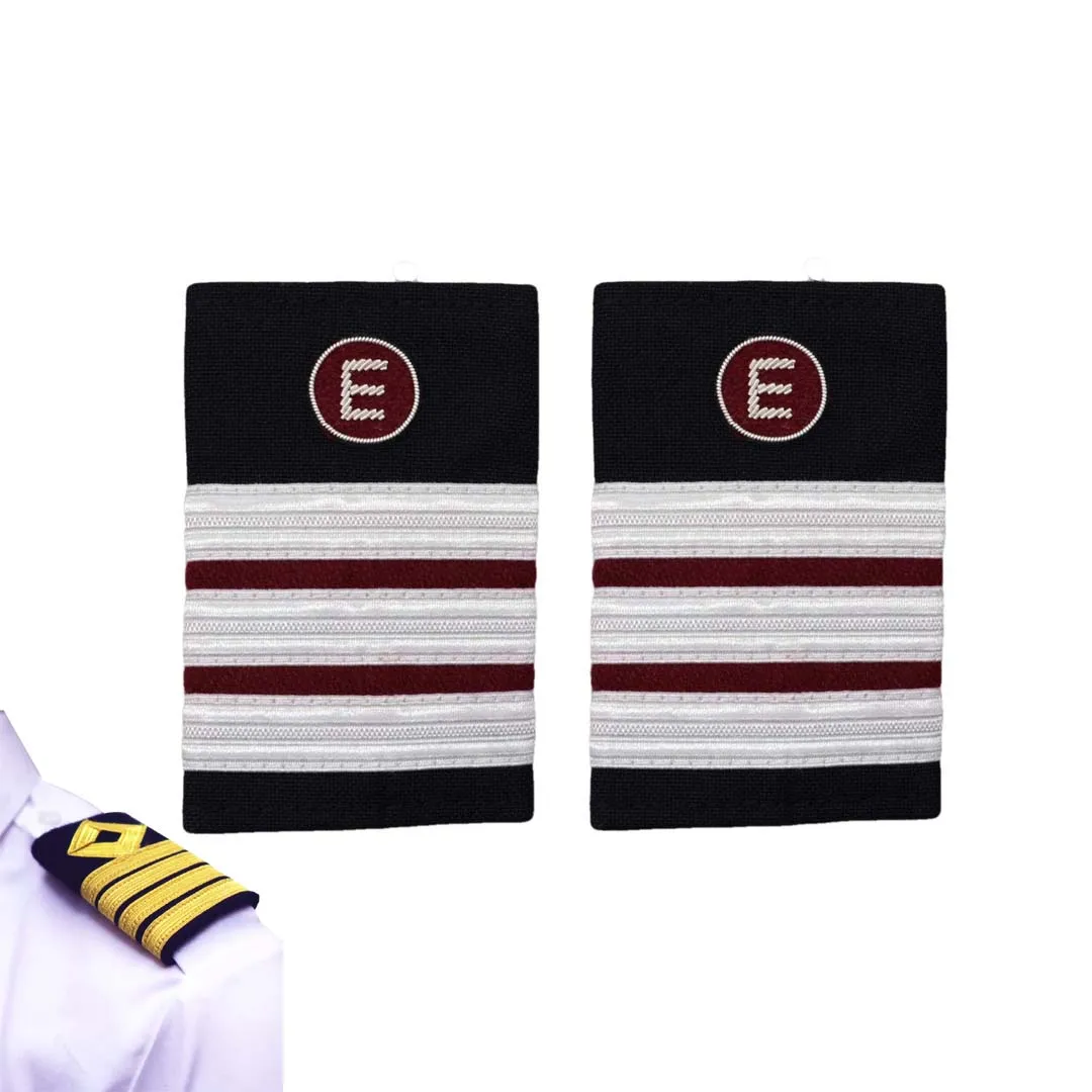 Ордер на плечо эполет авиация инженеры 3 х12 серебристо-Бордовая рубашка наплечная доска советские Наплечные доски для пожилых людей