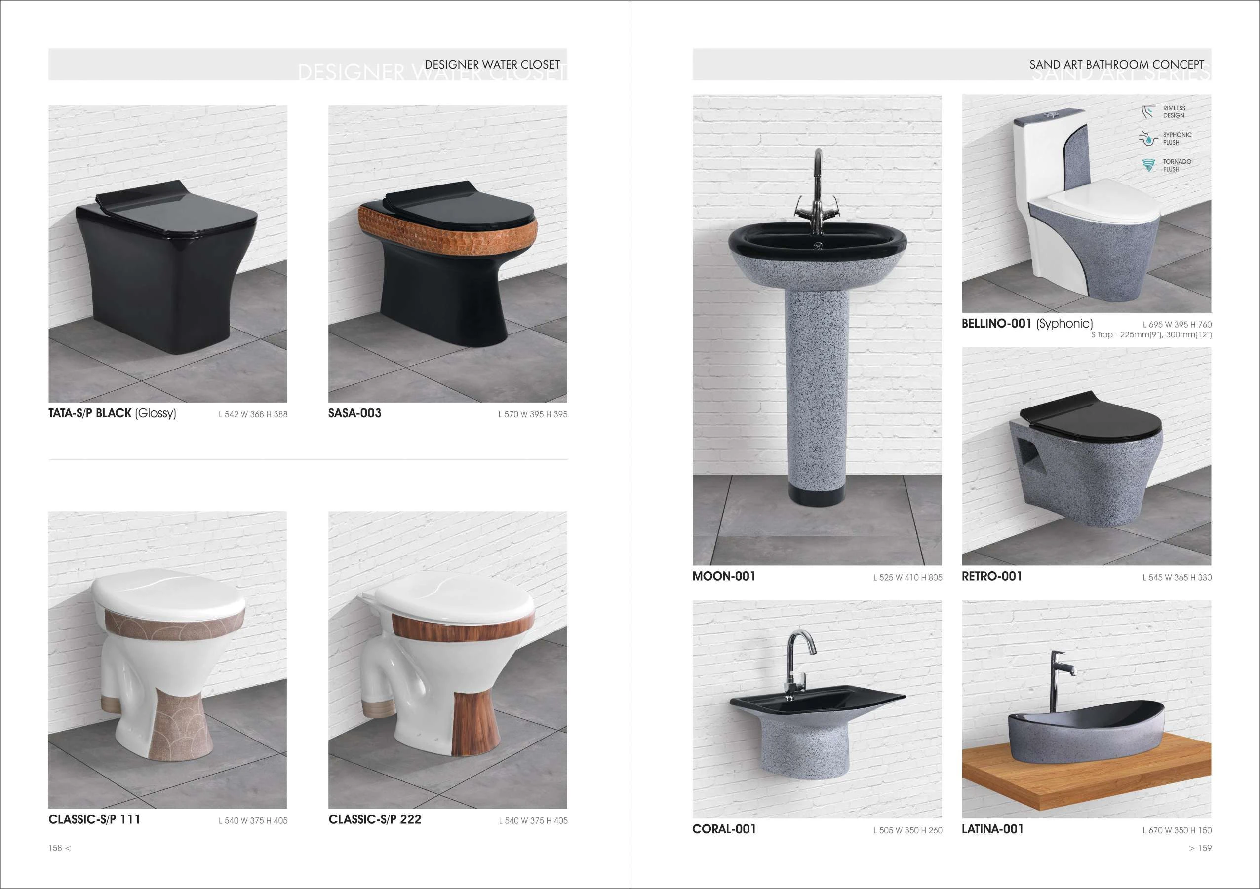 Super Black glossy finish high quality wall hanging  wc set with seat cover concealed tank rimless gravity flushing toilet seat