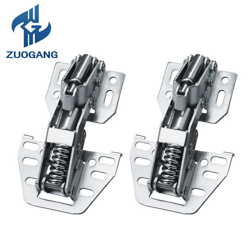 Zuo Gang furniture kitchen bridge shaped hydraulic spring 90 degree sideboard door hinges caravan motorhome RV cabinet hinge