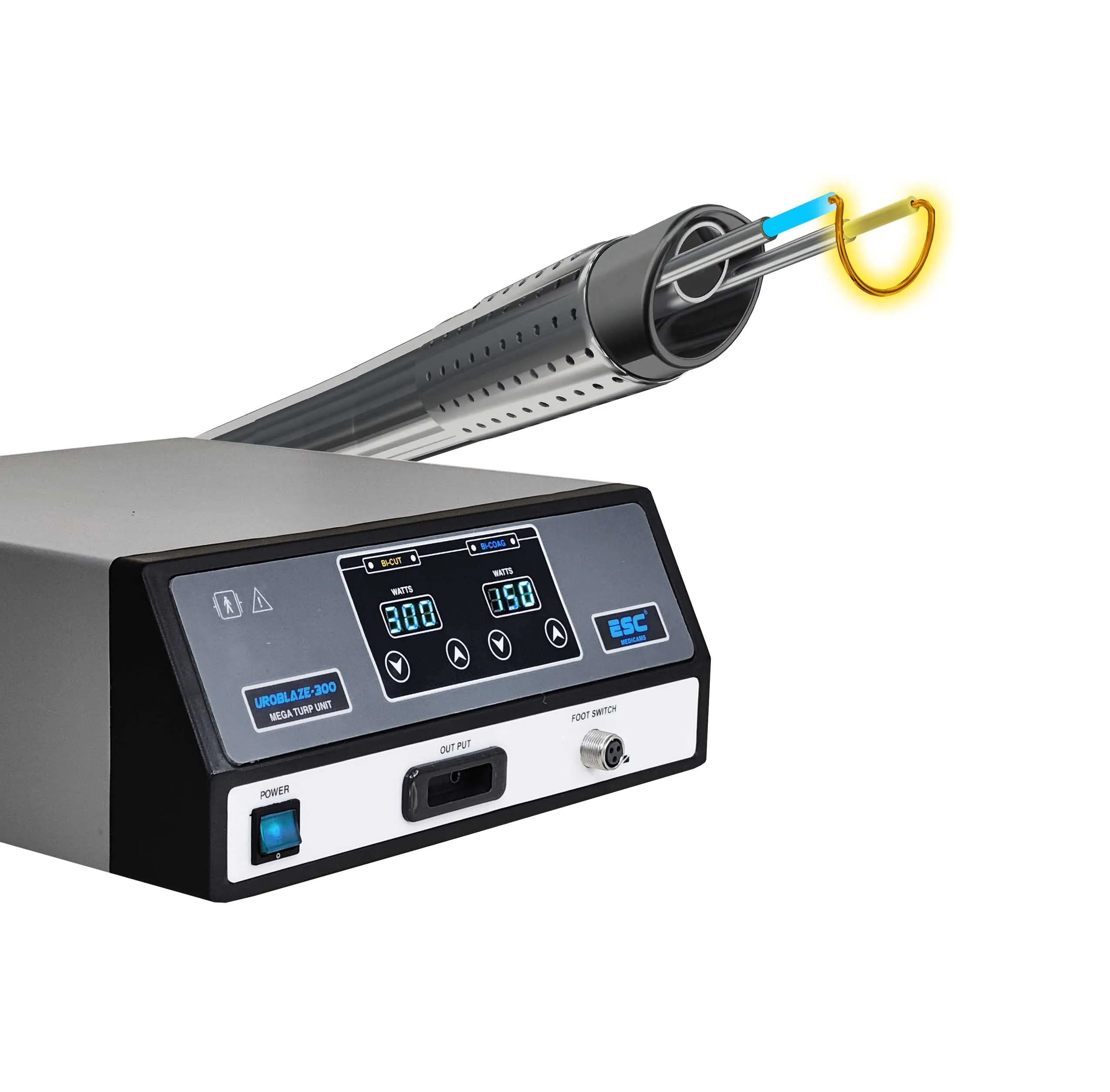 Bipolar Electrosurgical Electrocautery RF Generator Cautery Machine for Urology Saline TURP