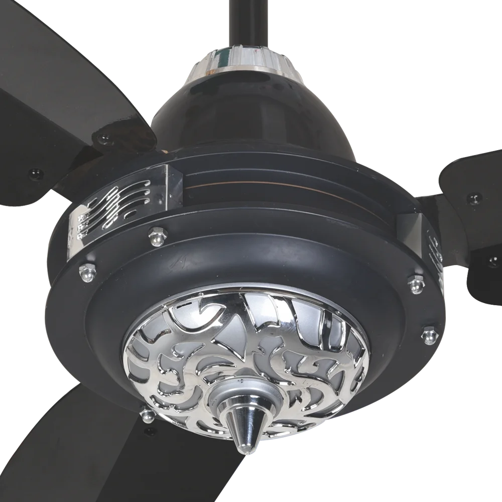 Tamoor 30W ECO-SMART Ceiling Fan Crystal Fancy 100% Copper Winding Modern Style Remote Control USB Solar Powered Energy Saver