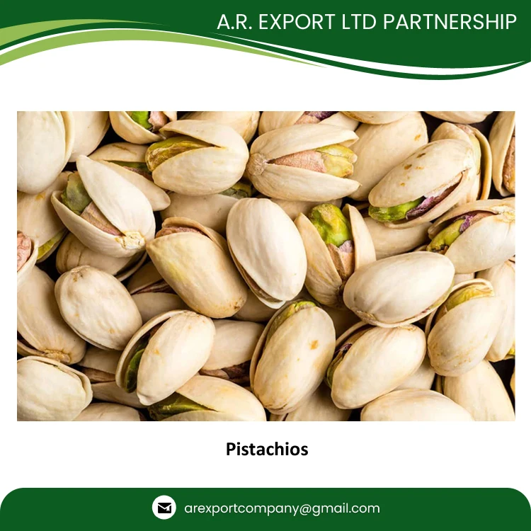 Thailand Factory Supply High Quality 100% Fresh Pistachio Dry Fruit Nuts Organic Pistachio for Sale at Low Price