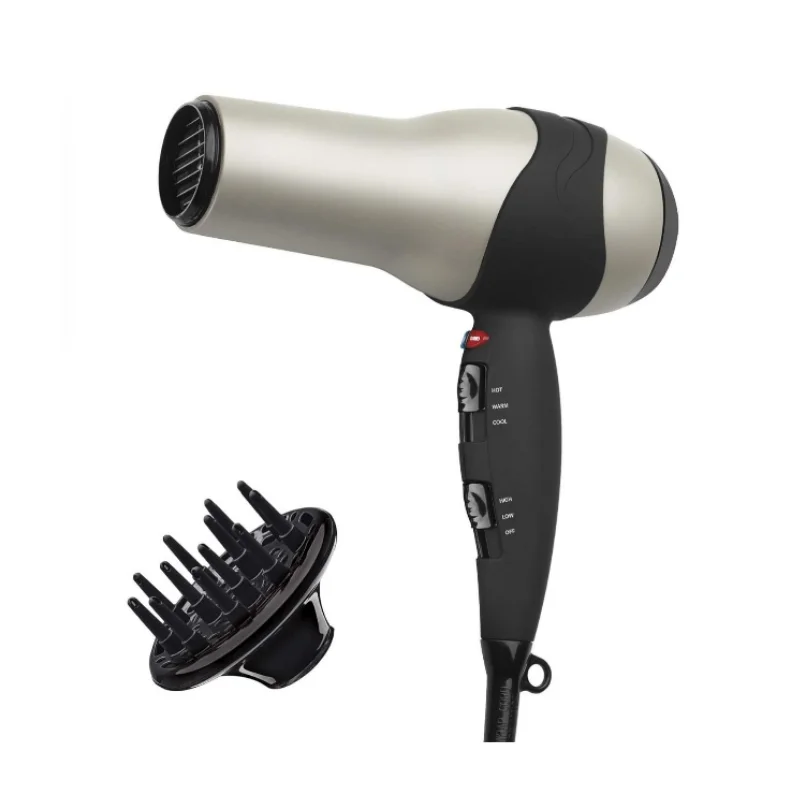 WHOLESALE Turbo Hair Dryer 1875 Watts of Maximum Shine, Fast Dry (Silver)
