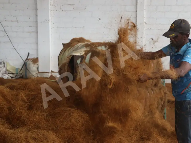Extra Clean Coir Mix Fibre Bales