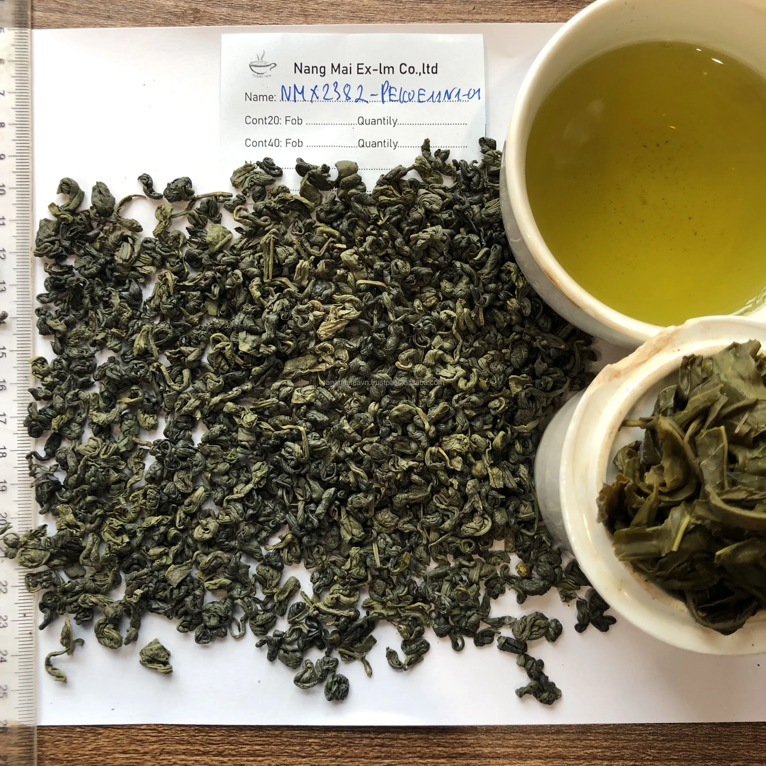 100% Organic Green Tea Leaves For Uzbekistan Market Peko Green Tea Super Pekoe Tea