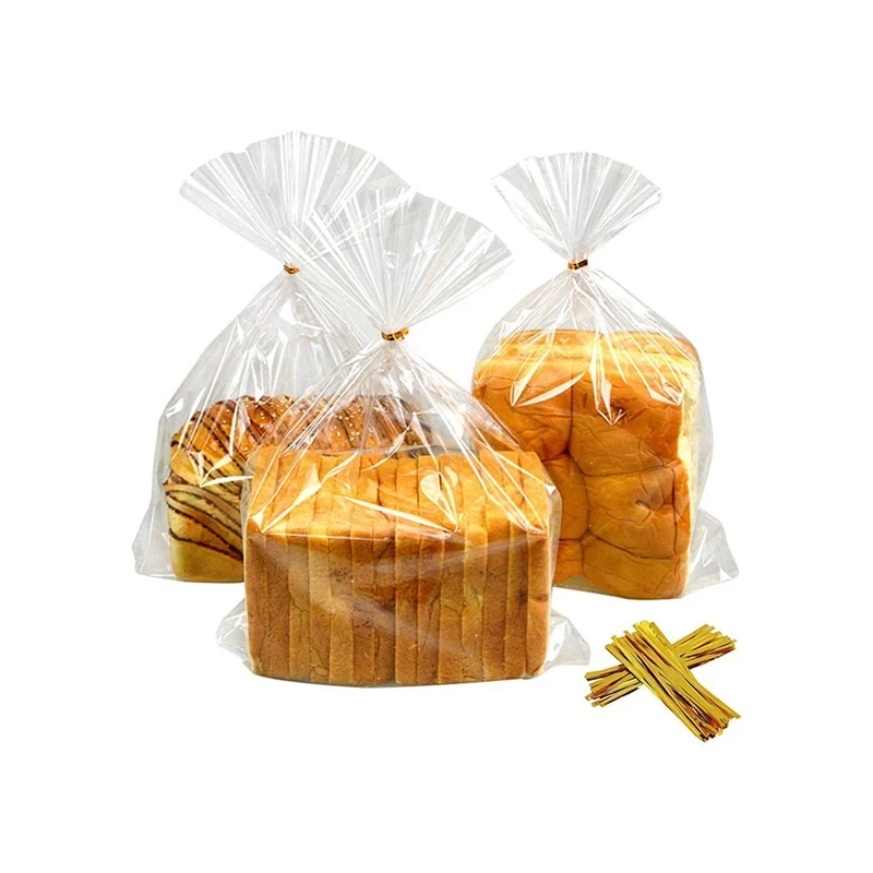 Reusable Plastic Bread Bags Bread Loaf Bags for Home Bakers and Bakery