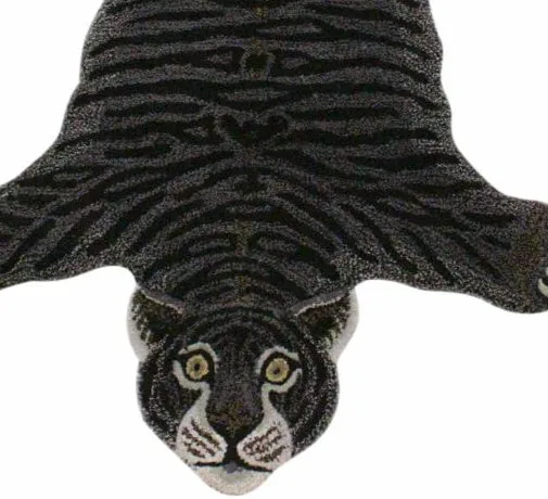 Modern Animal Print Wool Tufted Carpet for Bedroom and Living Room Kids Rooms