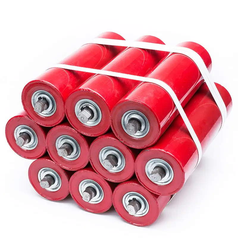 Industrial belt conveyor rollers manufacturer prices belt conveyor spare rollers