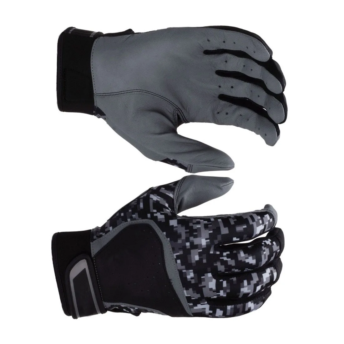 2024 Best Leather Baseball Softball Batting Gloves Custom Logo Sports Gloves for Outfield & Infield Players Made in Pakistan