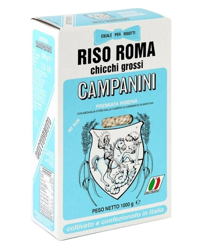 Высокое итальянское качество вакуумная упаковка 1 кг риса рома для