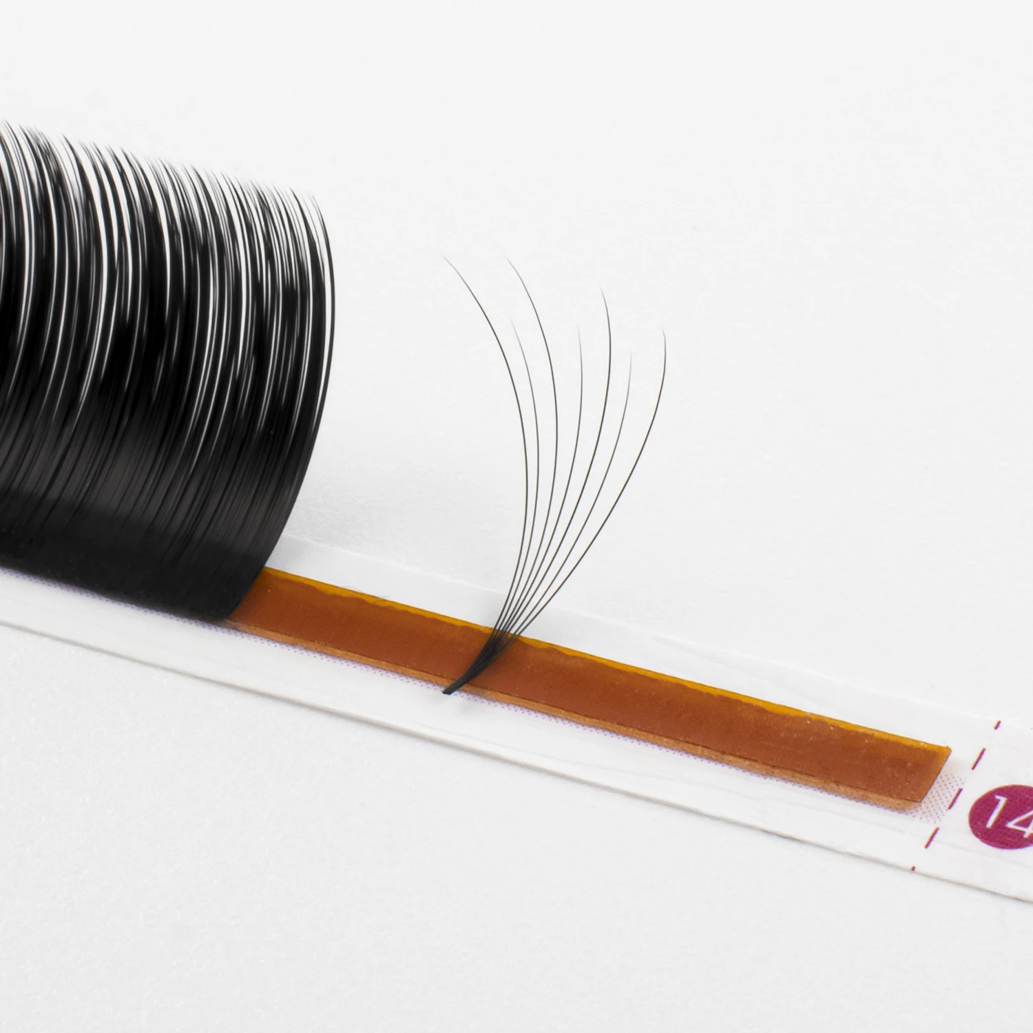 Easy fan matte lash extensions German PBT mega volume eyelash 100% silk easy fan 0.03 0.05 super soft color lashes wholesale