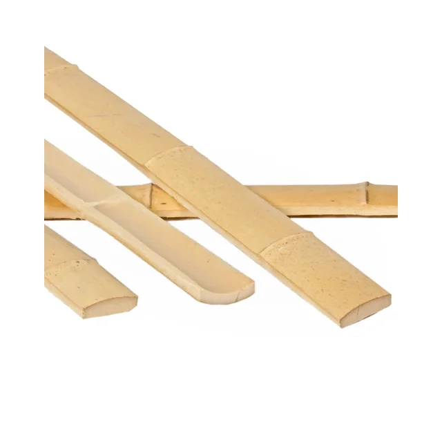 Garden Dried Bamboo Cane Stick  Pole - Natural Bamboo Slats Bamboo Strip Split Bathroom Products