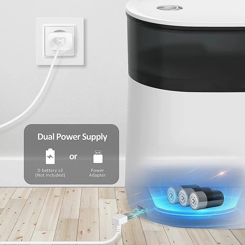 Amazon Hot Sale 4L ABS Mobile Phone Control Automatic Pet Food Dispenser Smart Wifi Dog Cat Feeder