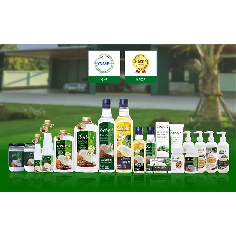 Coco-1 Coconut Cooking Oil 1000ml coconut oil extra virgin bangkok thailand