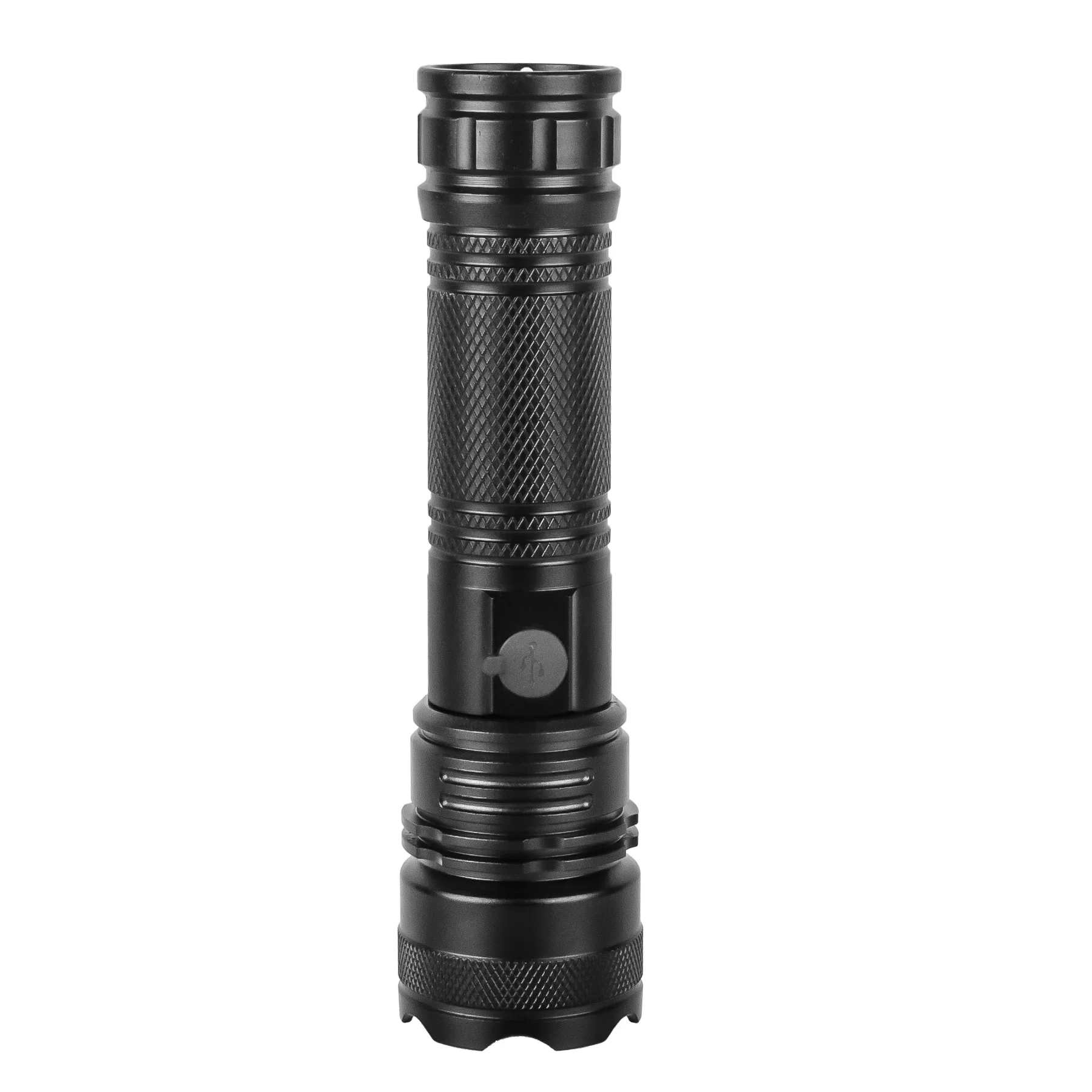 2024 Factory Hot Sale Aluminum Alloy Telescopic Zoom Power Display Usb Rechargeable P70 Led Torches Lights Tactical Flashlight