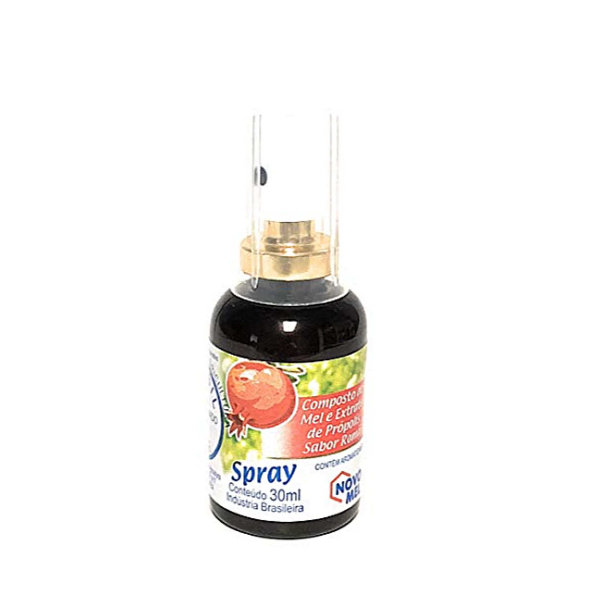 Excellent Grade 100% Pure Natural Original Health Novo Mel 30ml Bottle Pomegranate Flavoring Bee Propolis Spray From Brazil