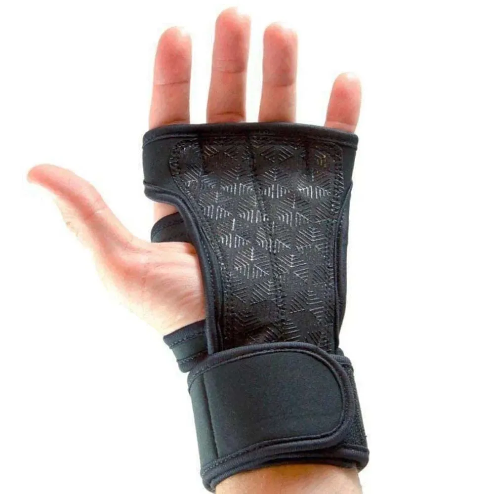 Manufacture Men Gym Lifting Bodybuilding Exercise Protection Grip Cross Training Weightlifting Fitness Gym Gloves