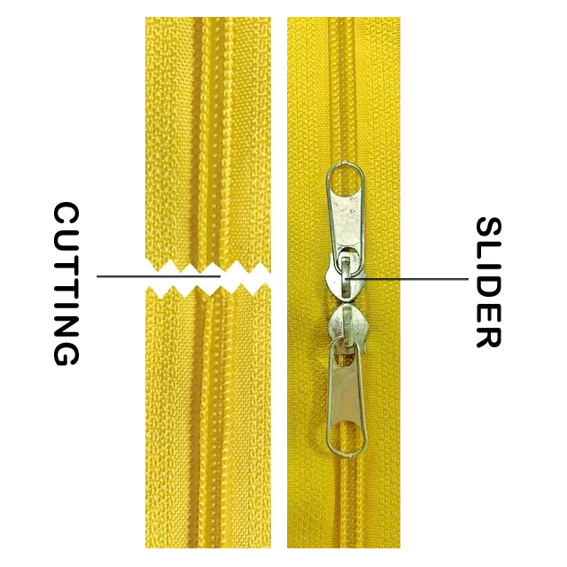 Double Slider Cutting All-in-One Machine Open-end zipper Double Slider Mounting Machine for Nylon Zipper QB-083