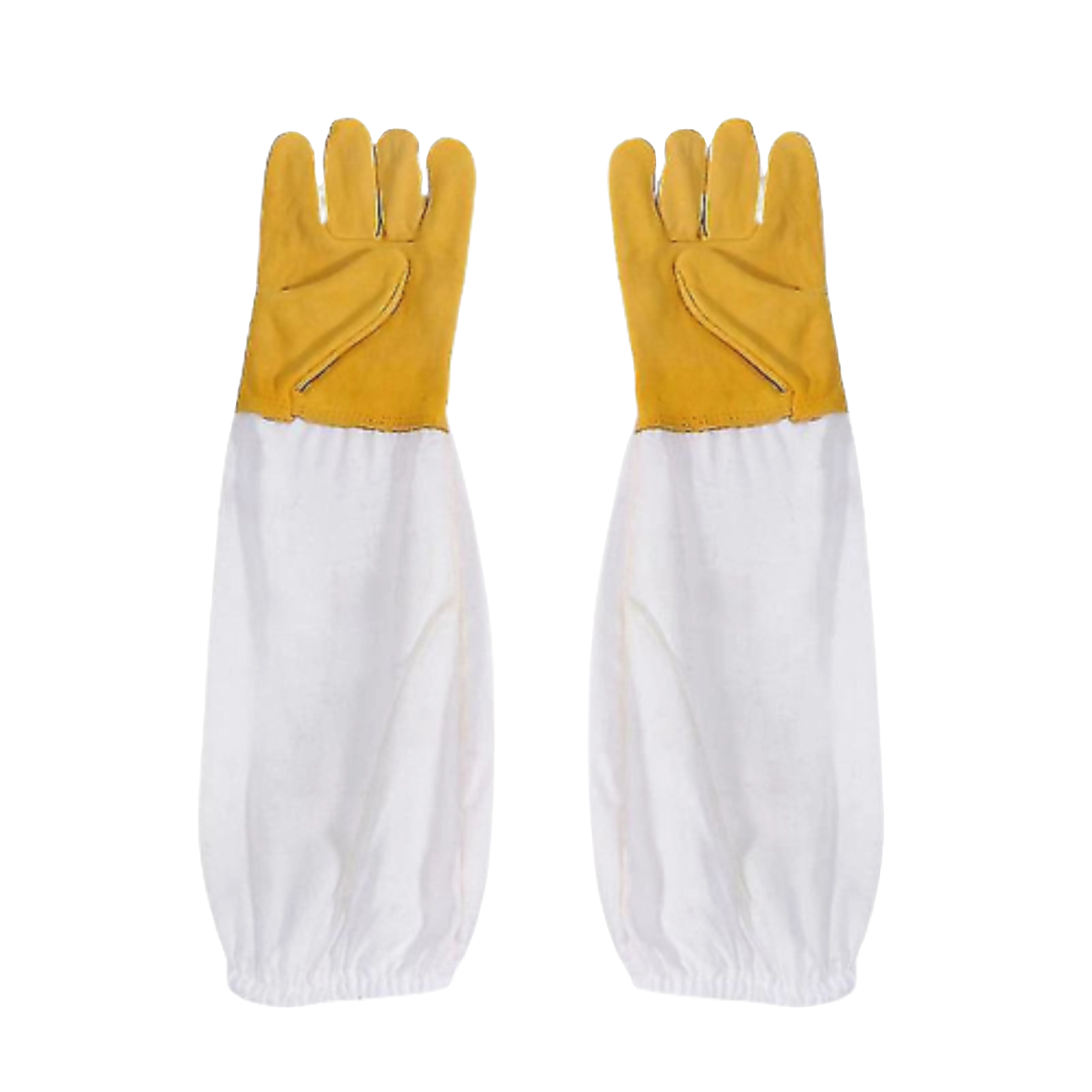 High Quality Hand Protective Bee keeping Leather Gloves Working Industrial Safety for Hand Protection Work Gloves from Pakistan
