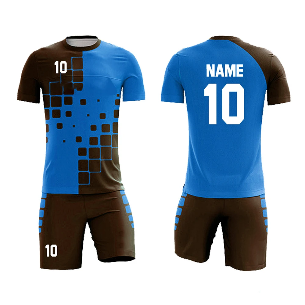All Colour Plus Size Fashionable Factory Price Sublimation Popular Manufacturer Unique Design For Soccer Uniform