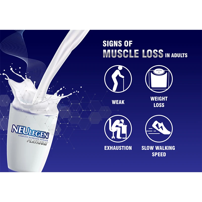 Wholesale Nutritional Drink Neulegen Platinum Complete Nutrition Flavored Milk Powder Suitable For Adults