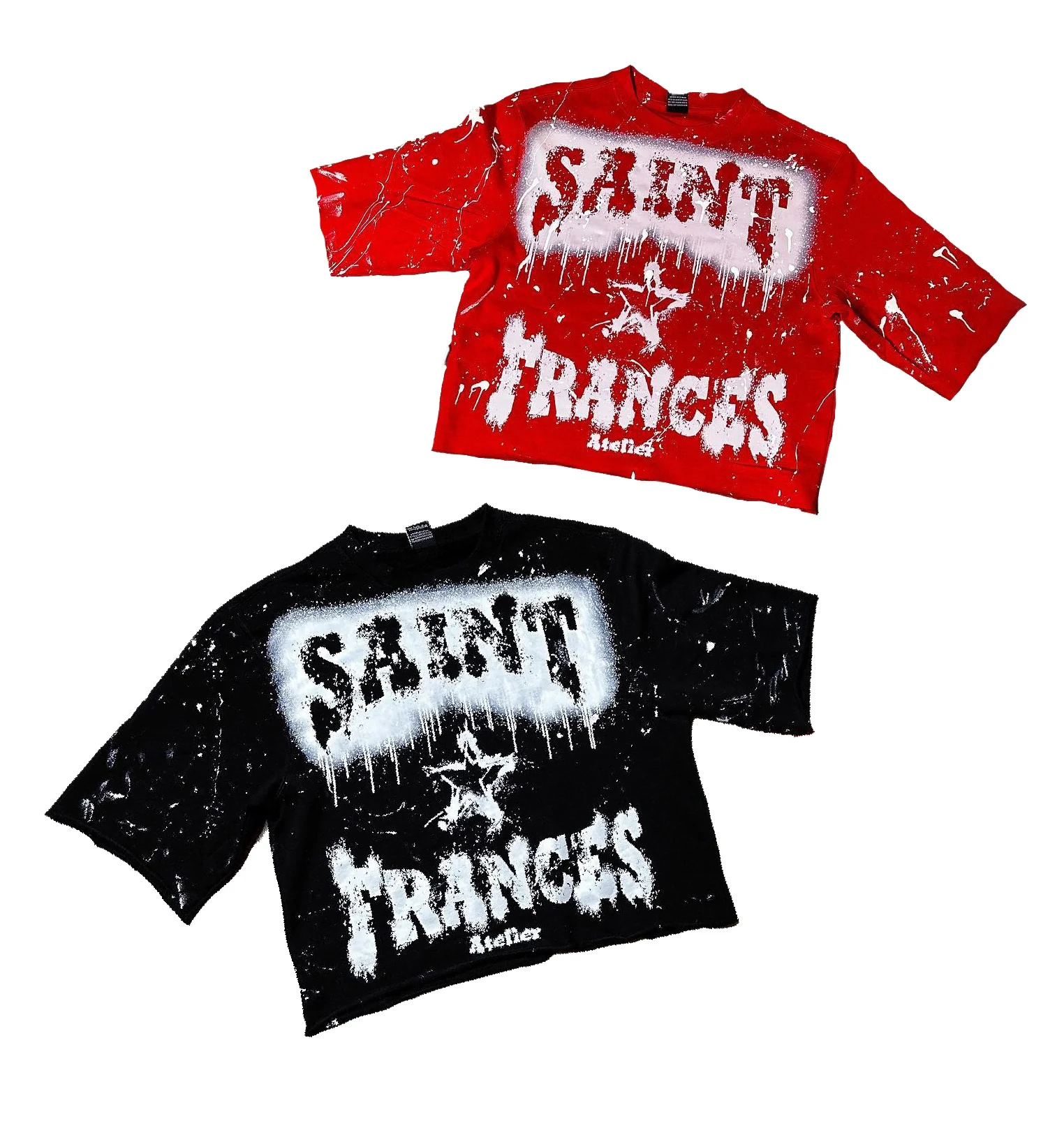 High Quality 100% Cotton Printed Vintage Acid Wash Boxy T Shirts Casual Streetwear Cropped Heavyweight Oversized Graphic Short