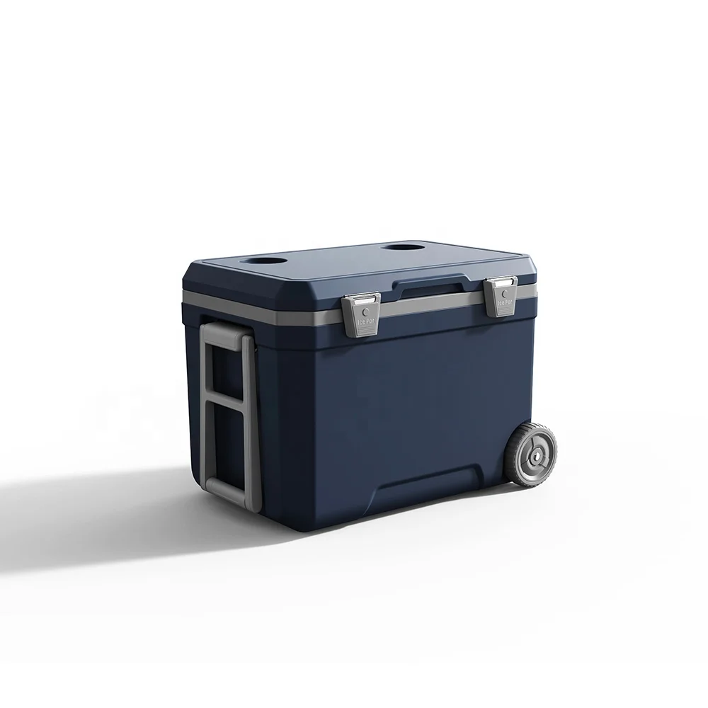 Factory Price 45L Hard Fish Transport Car Travel Camping Refrigerated Cooler Box Outdoor Cooler Box For Picnic