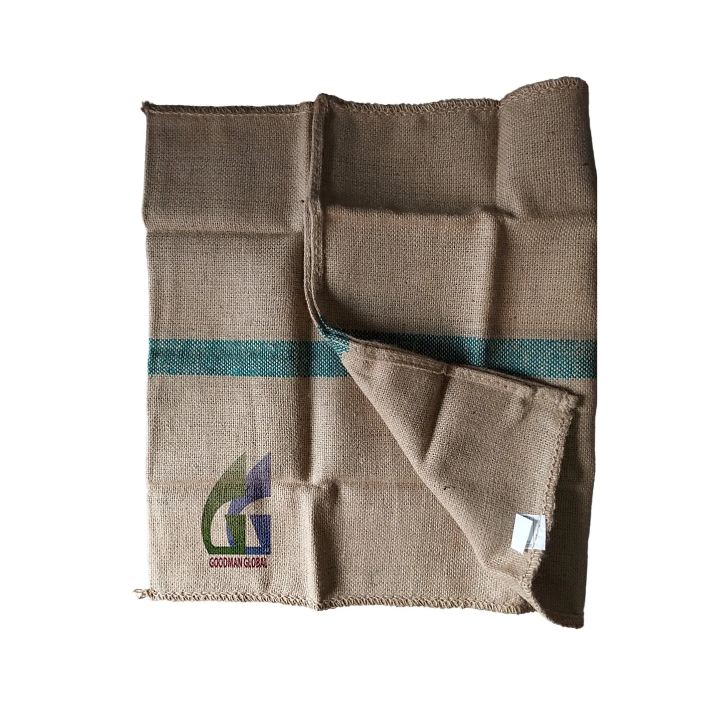 120x70 cm 1020g natural jute gunny sack for wheat corn barley Agricultural packing manufacturer Goodman Global Bangladesh