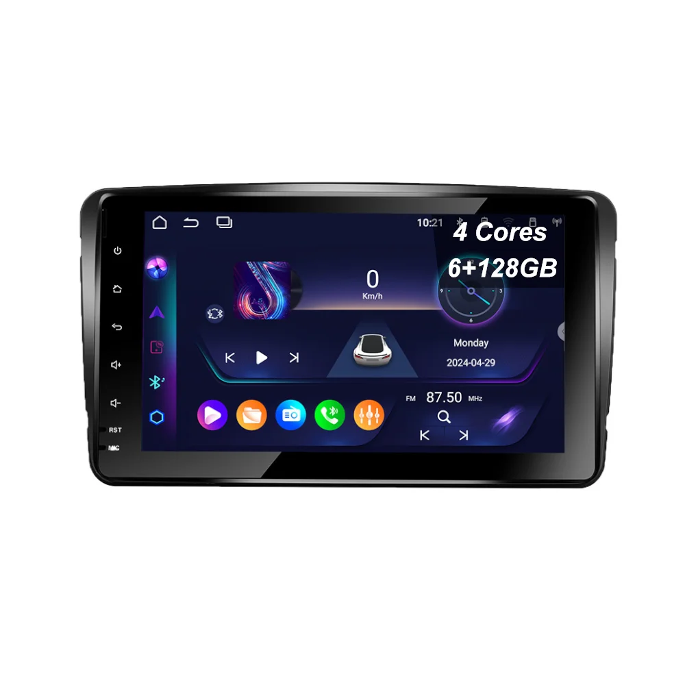 BG Factory 8inch Android 13 ultra-thin 4Cores (6+128GB) car radio for Benz W168 Wireless Carplay GPS navi 4G Wifi Bluetooth5.0