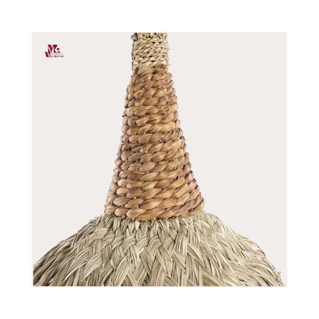 Seagrass Bamboo Rattan Wicker Pendant Lamp Modern Art Home Decor Shade Lighting Chandelier Made in Vietnam
