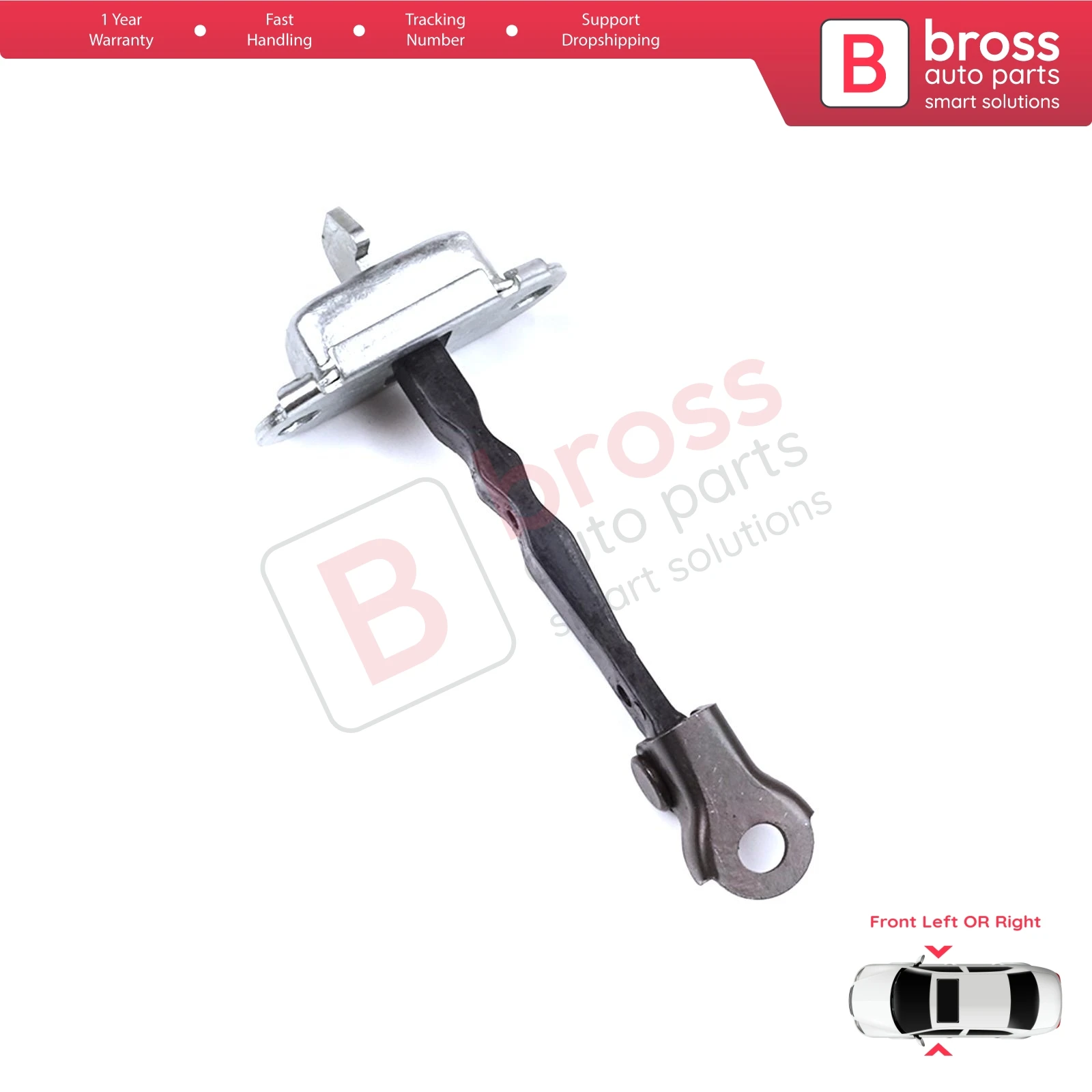 BDP1369  Front Door Stop Check Assy Limiter Strap for Toyota Yaris Vitz MK3 P13 2010-2020 Vios P15 Verso S P12 6861052130