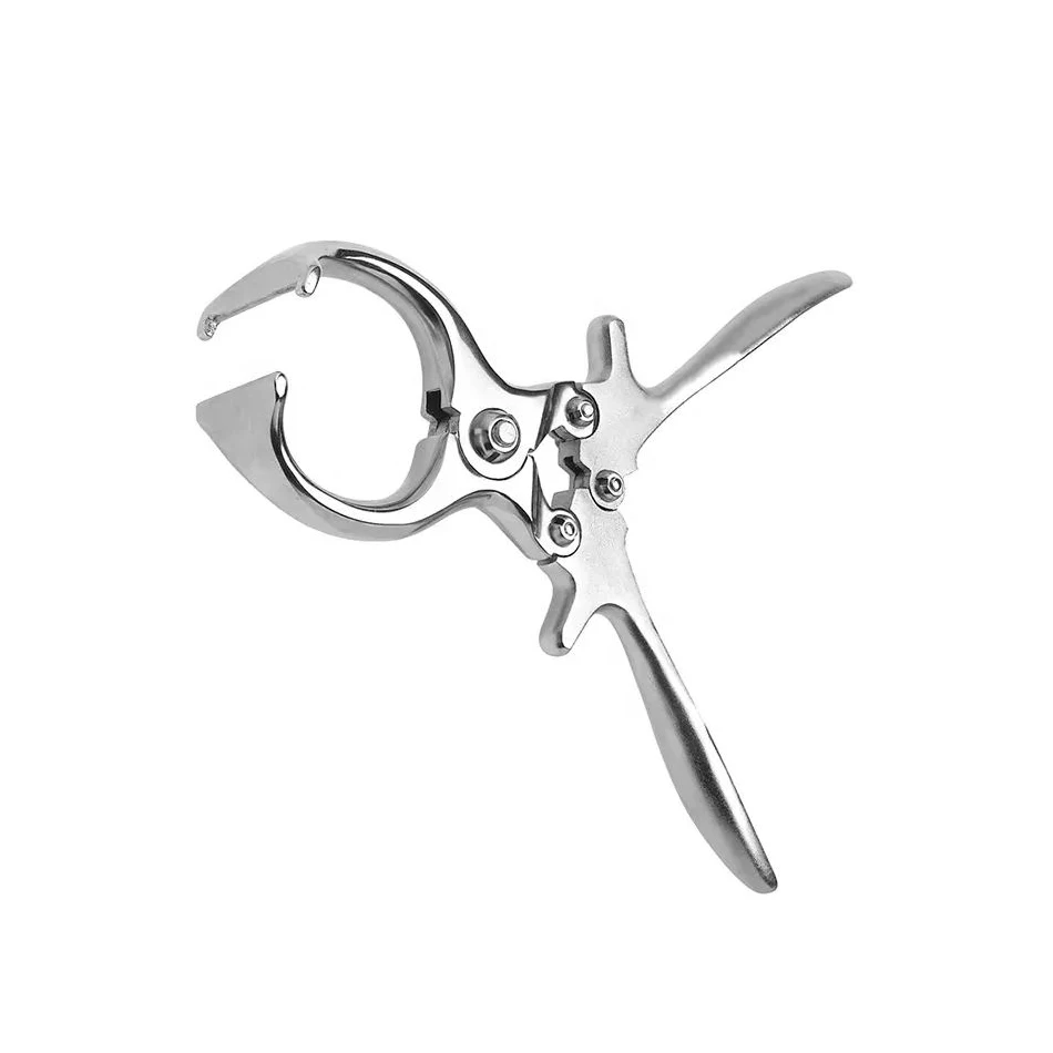 Hot Selling Veterinary Instruments Bloodless Stainless Steel Castration Forceps for Cattle and Sheep on Farms
