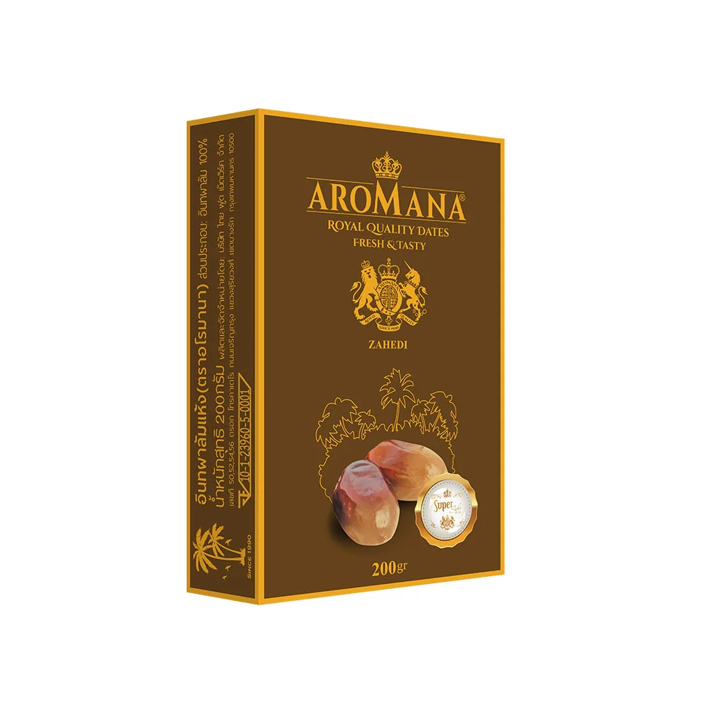 Aromana 200gr захеди даты ладони высушенных Тропические экзотические фрукты-премиум-комплектация Высокое качество Лучшие продажи экспорт класс