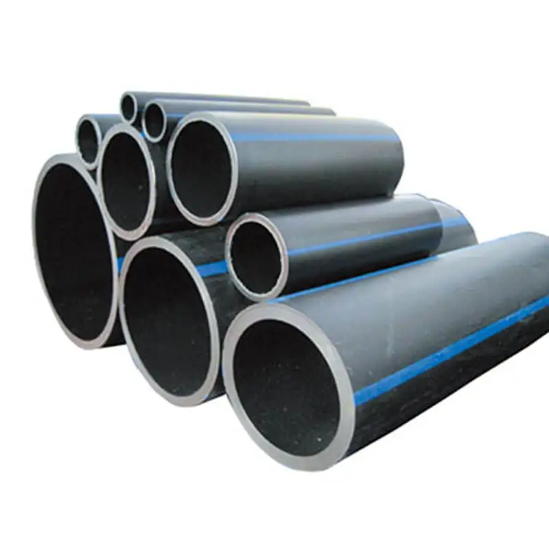 HDPE plastic sewer pipe  6mm plastic polyethylene pipes for water supply