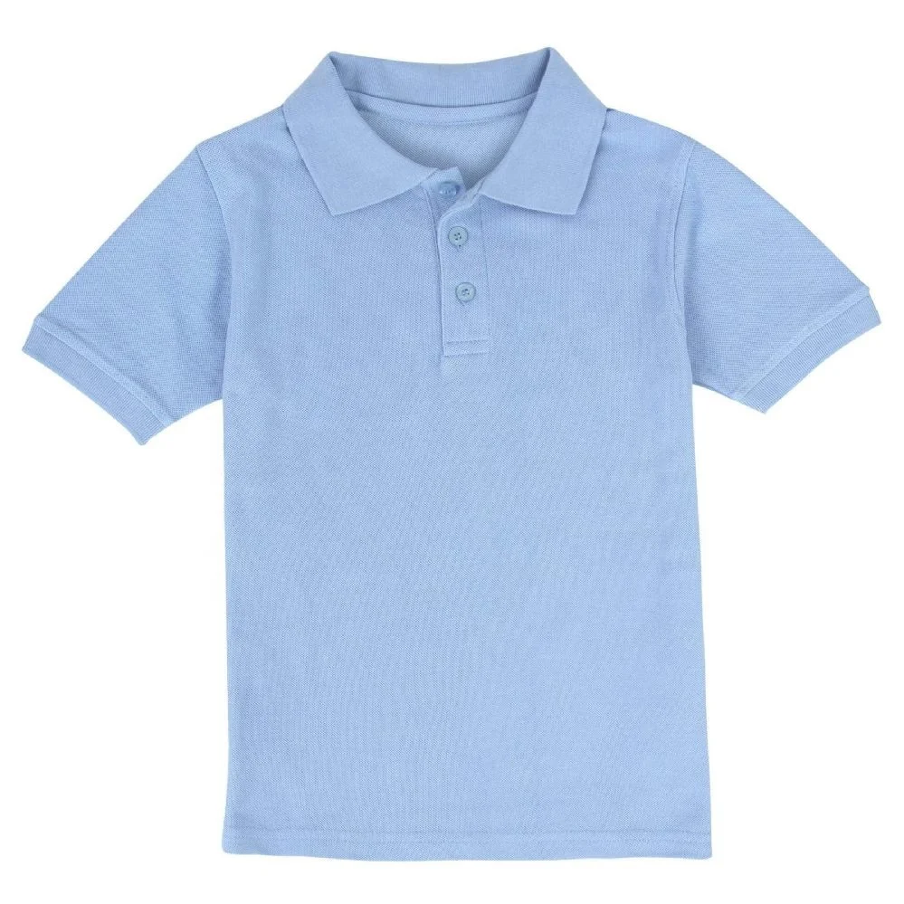 Boys  Short sleeve 100% Cotton 180gsm OEM Bangladesh Factory Exclusive Children Polo Shirts